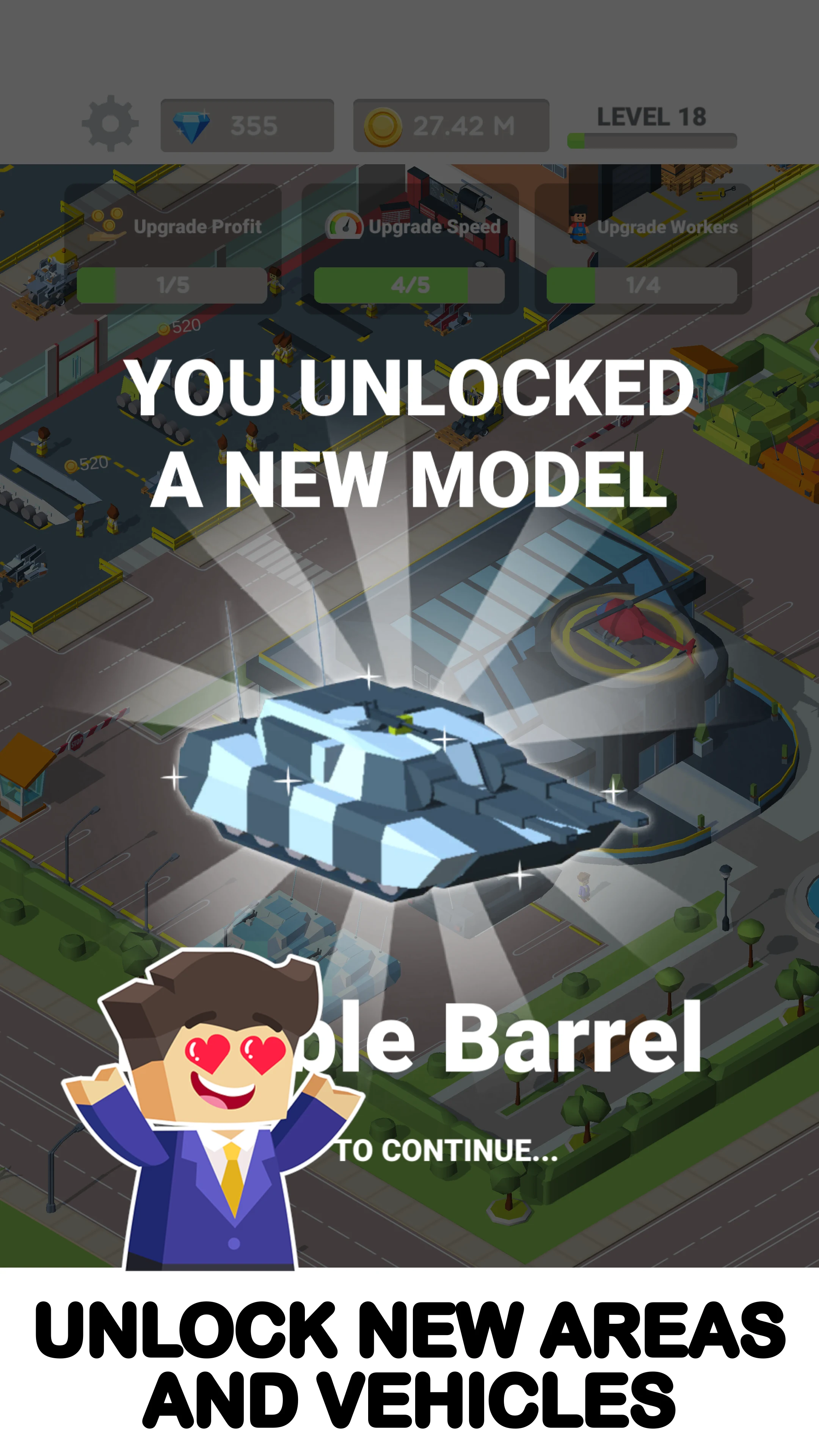 Car Factory Manager: Idle Game screenshot