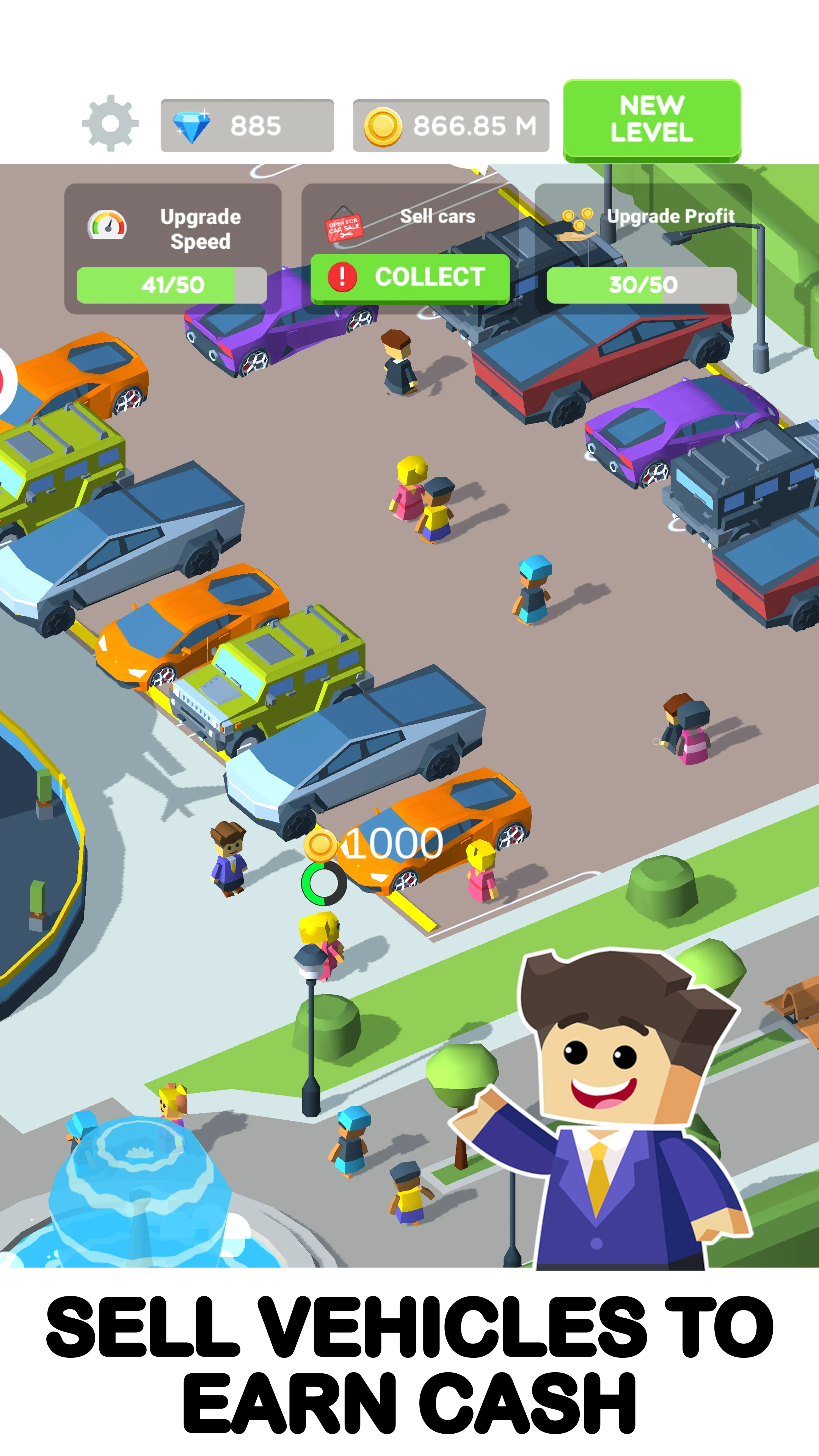 Car Factory Manager: Idle Game screenshot